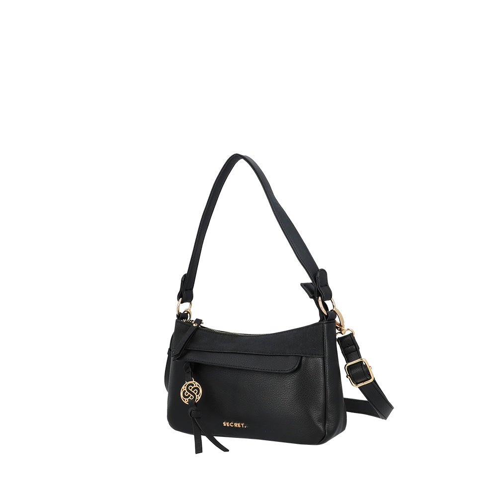 BANDOLERA LAURENS FW25 NEGRO S