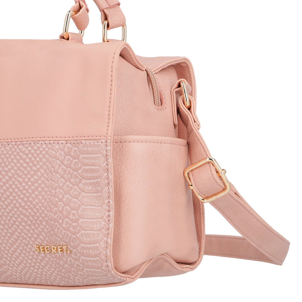 CARTERA DE MANO L HUNGRIA SS25 ROSA L