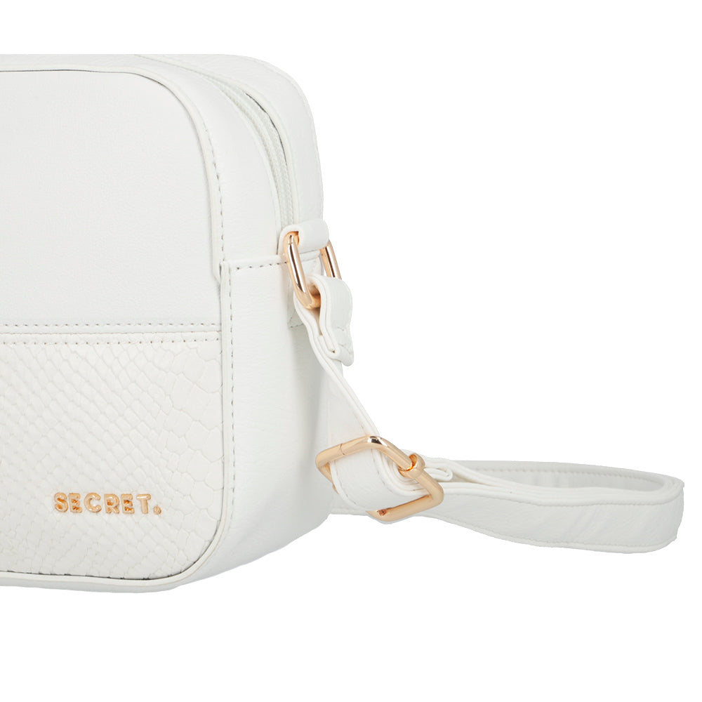 BANDOLERA HUNGRIA SS25 BLANCO S