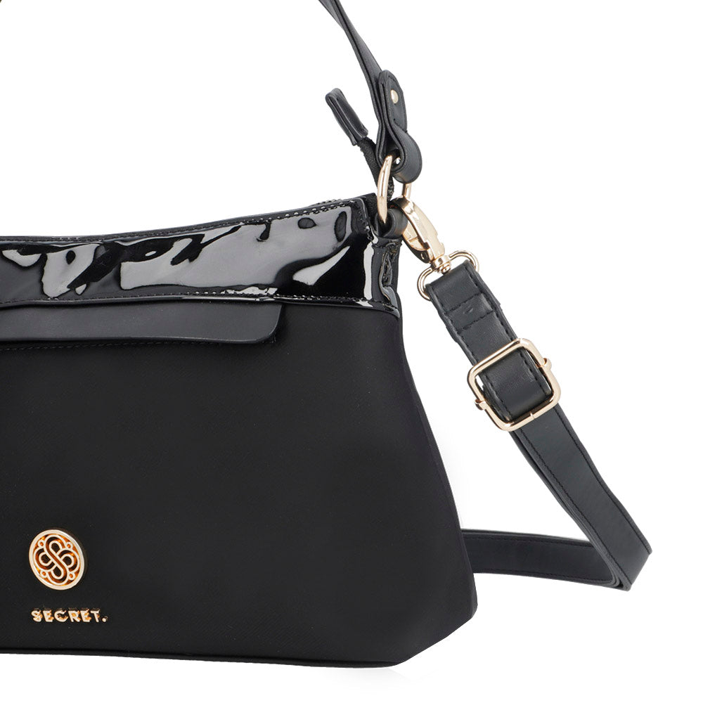 CROSS BAG M LOURDES SS25 NEGRO