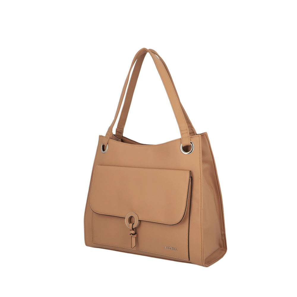CARTERA DE HOMBRO SEVILLA FW25 TOSTADO L 3DV
