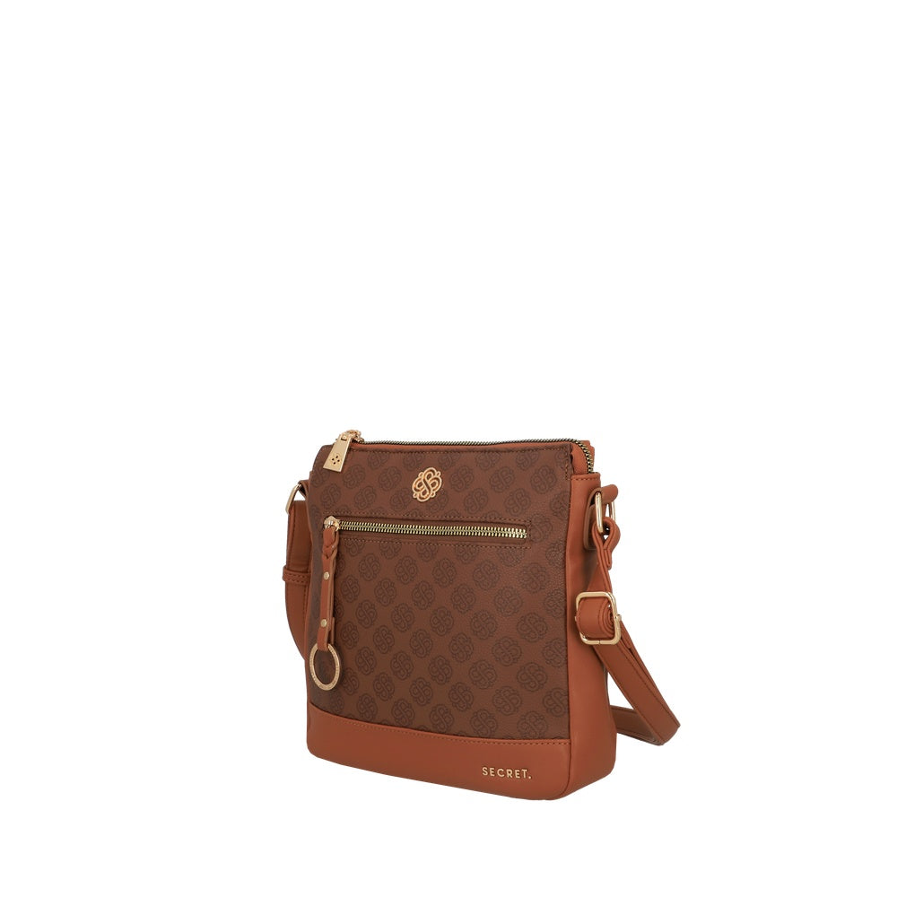 BANDOLERA AVIGNON FW25 CAFÉ M