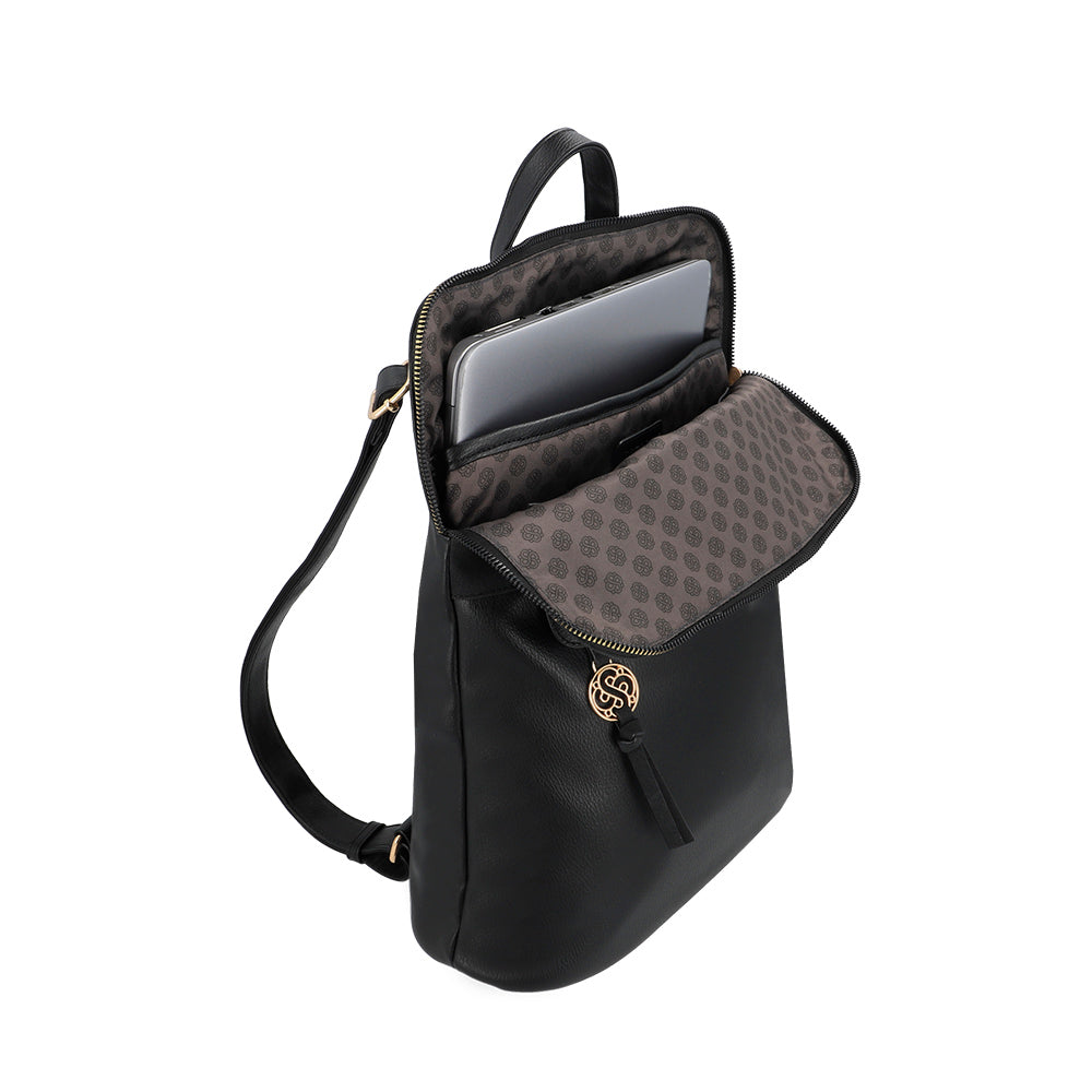 MOCHILA PARA NOTEBOOK LAURENS FW25 NEGRO XL