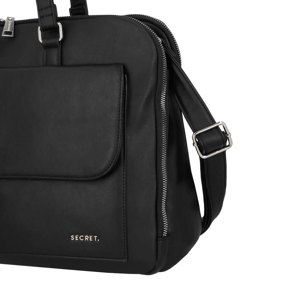 CARTERA PARA NOTEBOOK SEVILLA FW25 NEGRO L