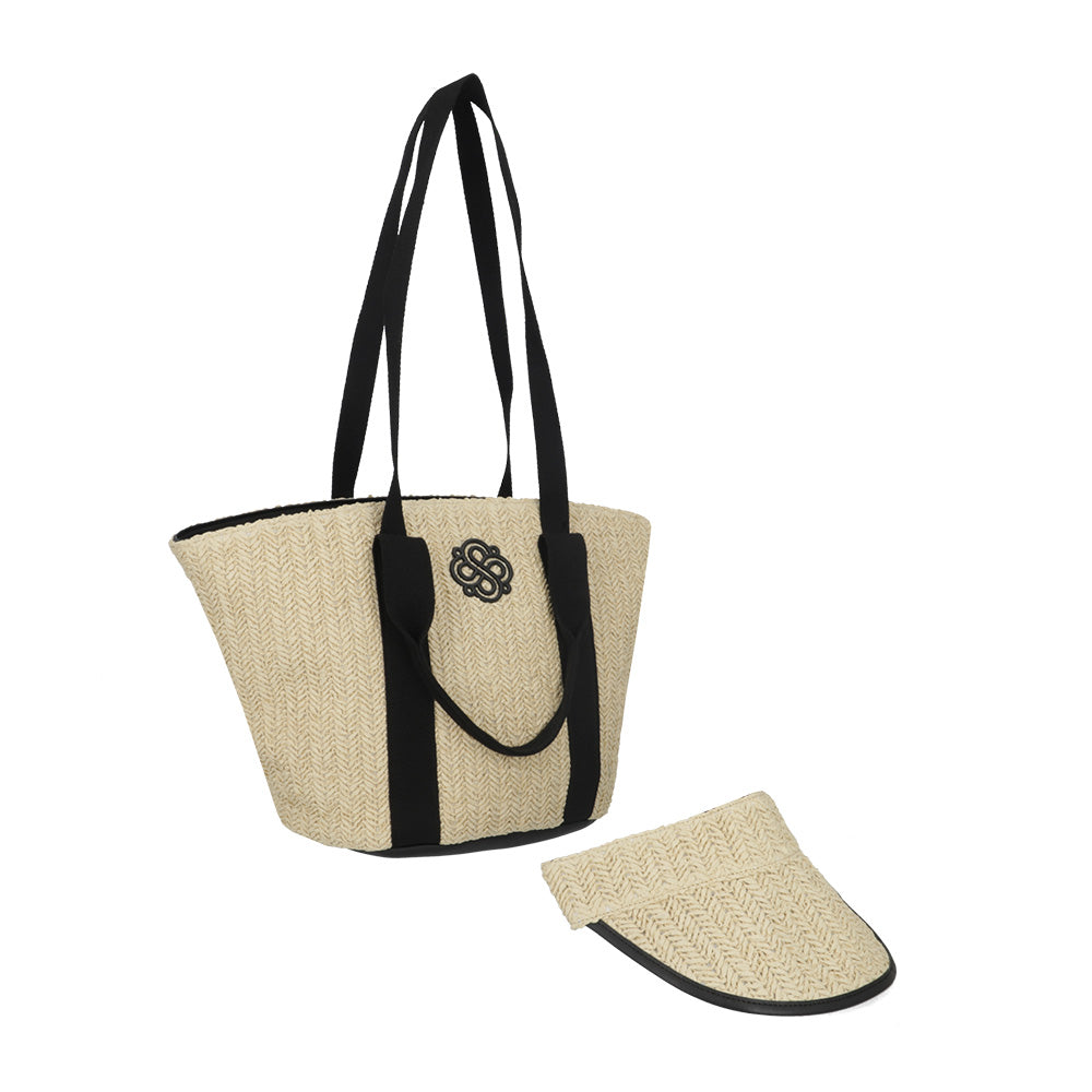 Tote bag + visera Habana negra