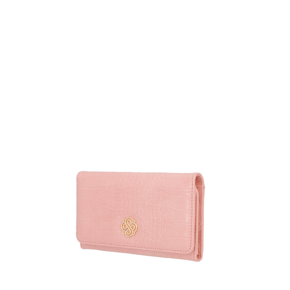 WALLET L 221 DAKOTA SS25 ROSA