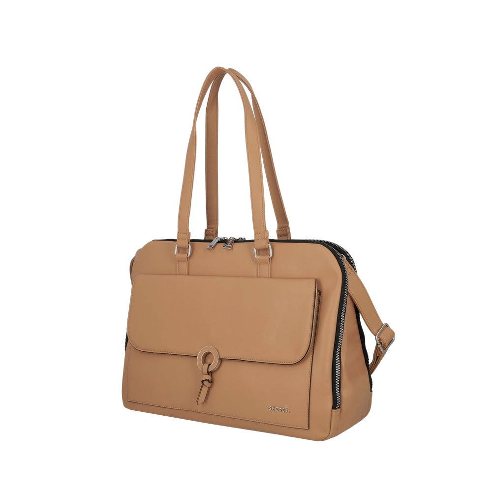 CARTERA PARA NOTEBOOK SEVILLA FW25 TOSTADO L