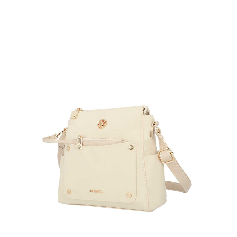 BANDOLERA GIRONA FW25 BEIGE M