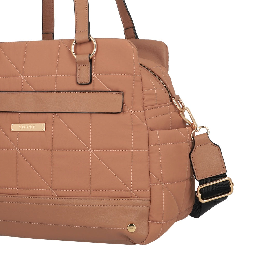 CARTERA DE HOMBRO ASPEN FW25 TOSTADO L