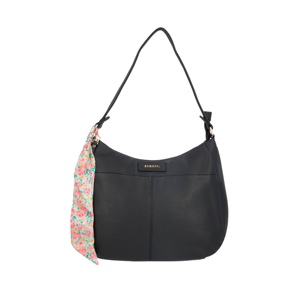 Cartera de hombro Montreal negra