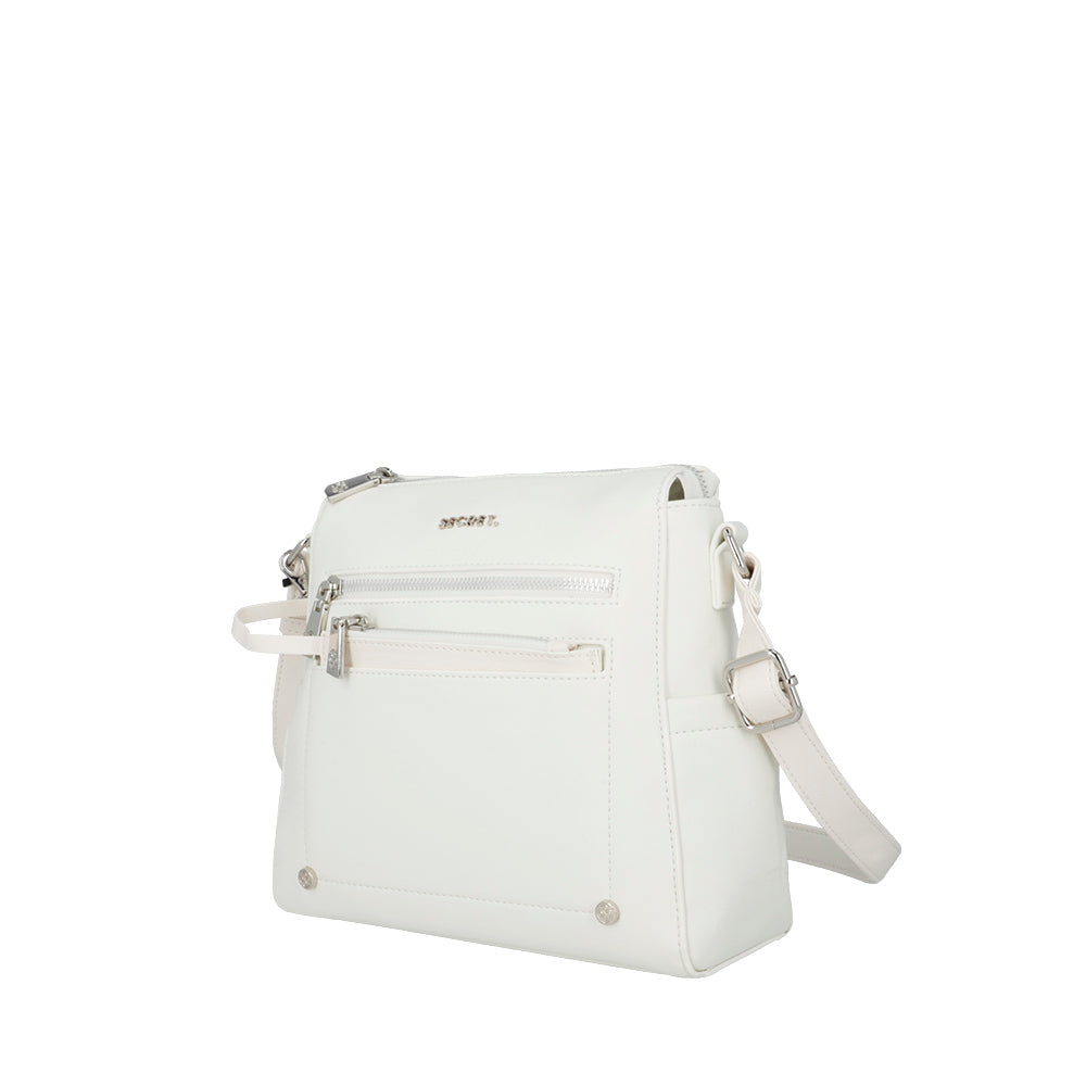 CROSS BAG M GRECIA SS25 BLANCO