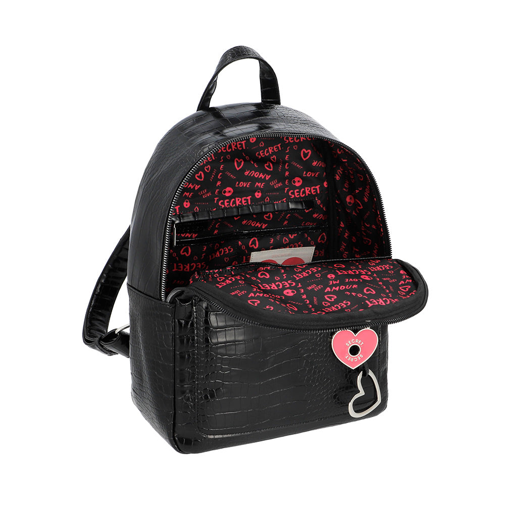 MOCHILA LOVE FW25 NEGRO L