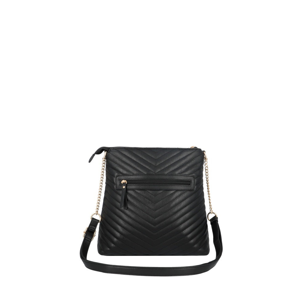 BANDOLERA VERSALLES FW25 NEGRO M