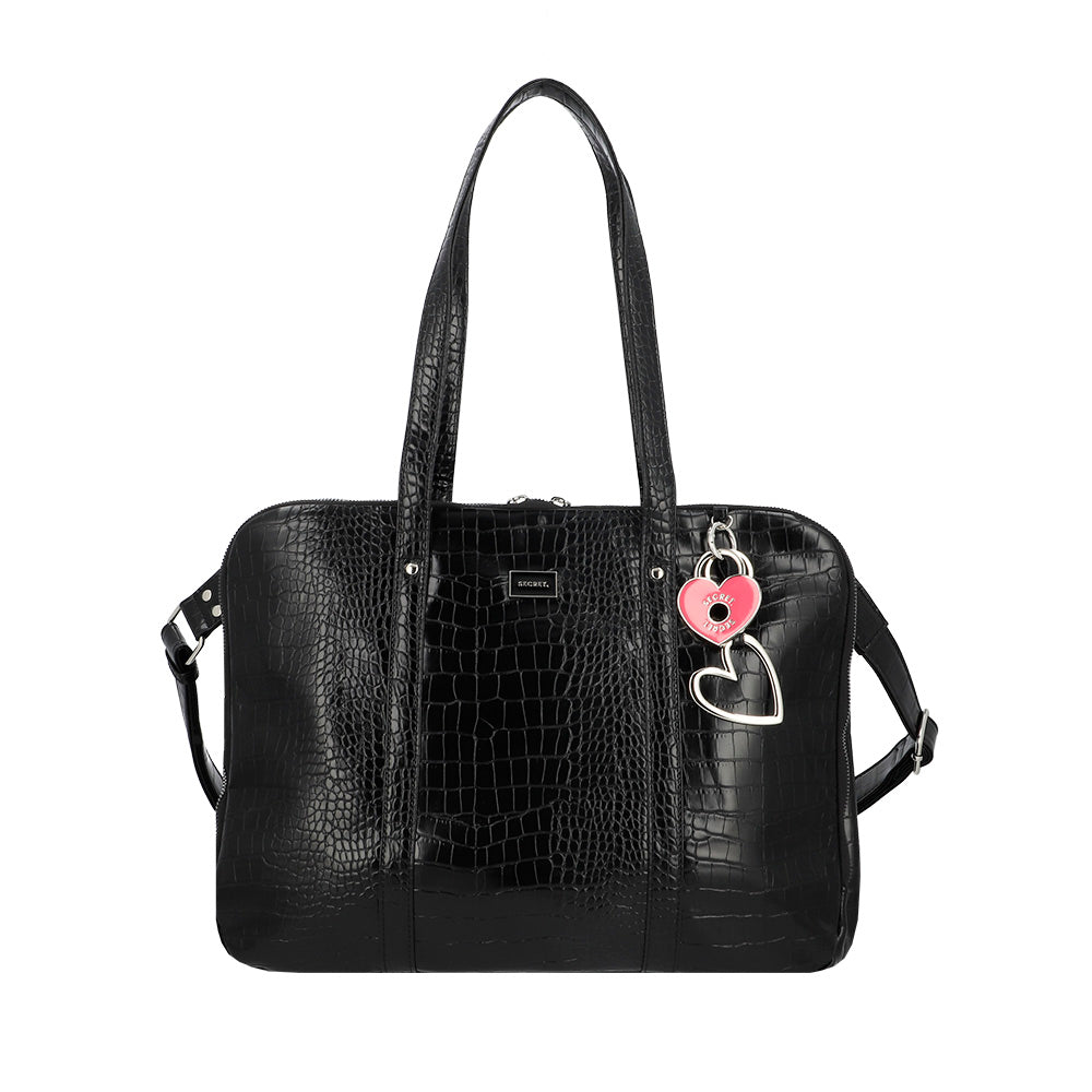 CARTERA PARA NOTEBOOK LOVE FW25 NEGRO L 