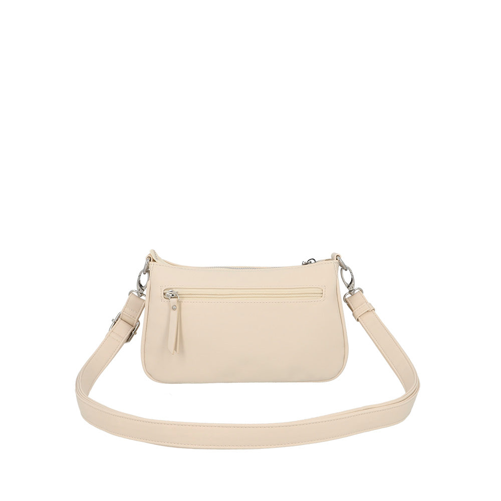 BANDOLERA BREDA FW25 BEIGE XS