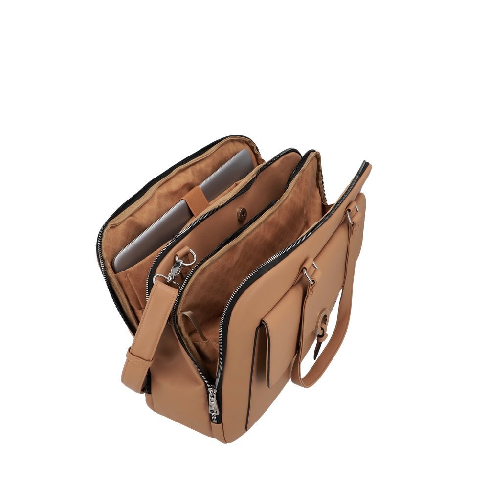 CARTERA PARA NOTEBOOK SEVILLA FW25 TOSTADO L