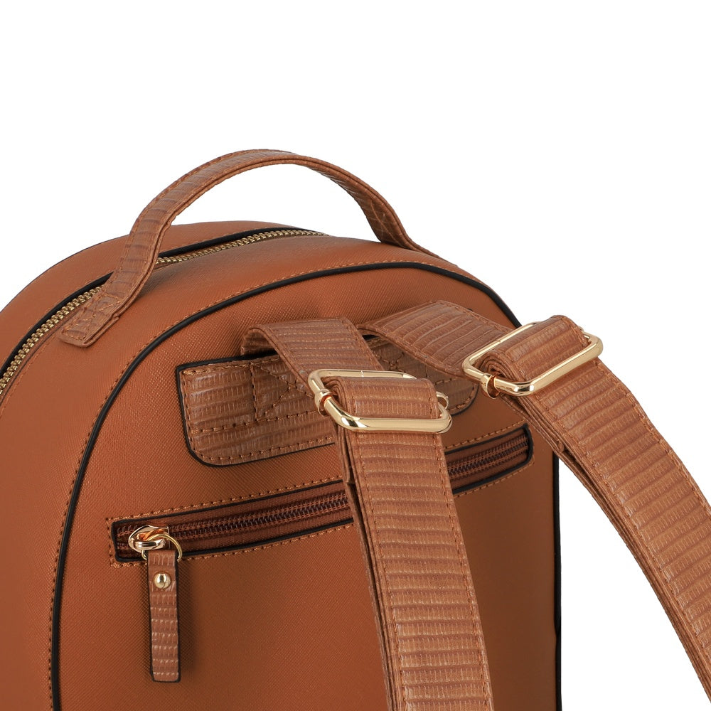 MOCHILA ALBACETE FW25 CAFÉ M
