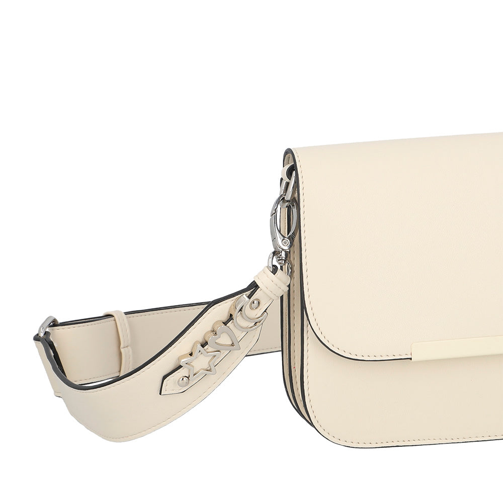 BANDOLERA GOUDA FW25 BEIGE S