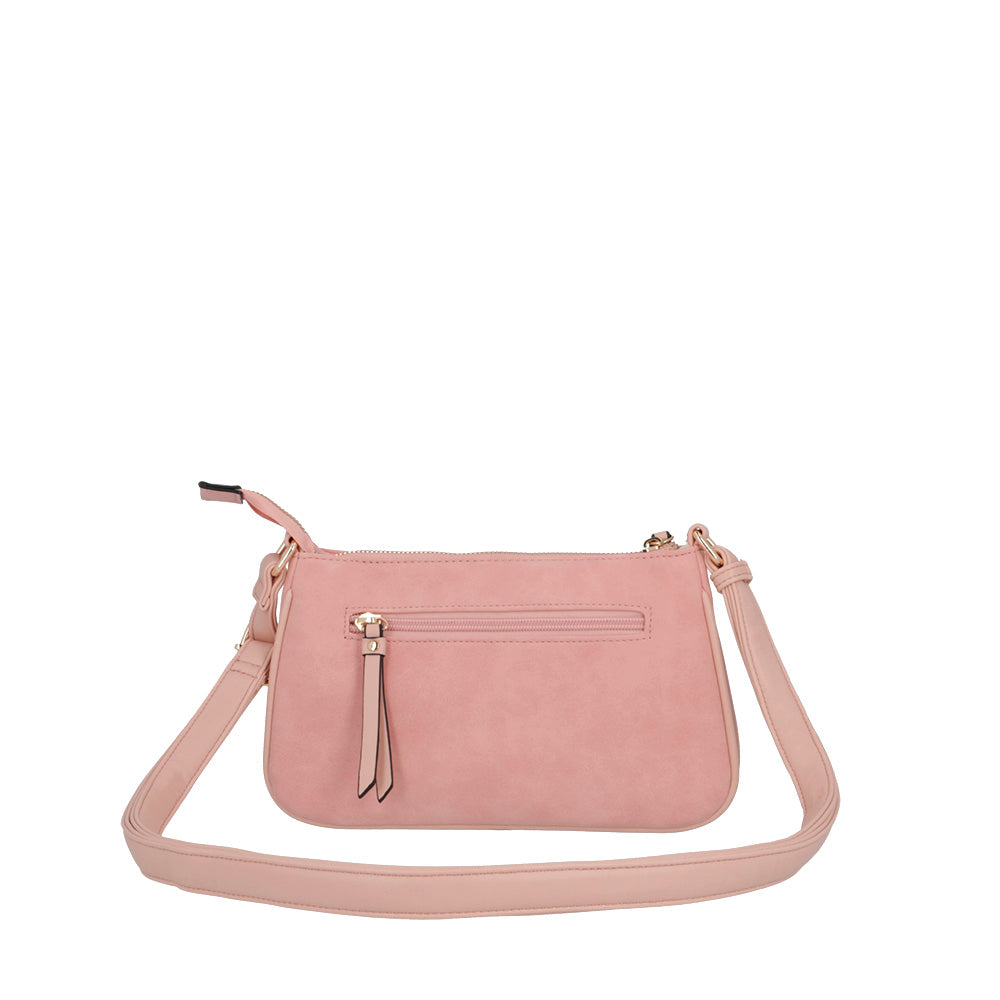 CROSS BAG S MANHATTAN SS25 ROSA