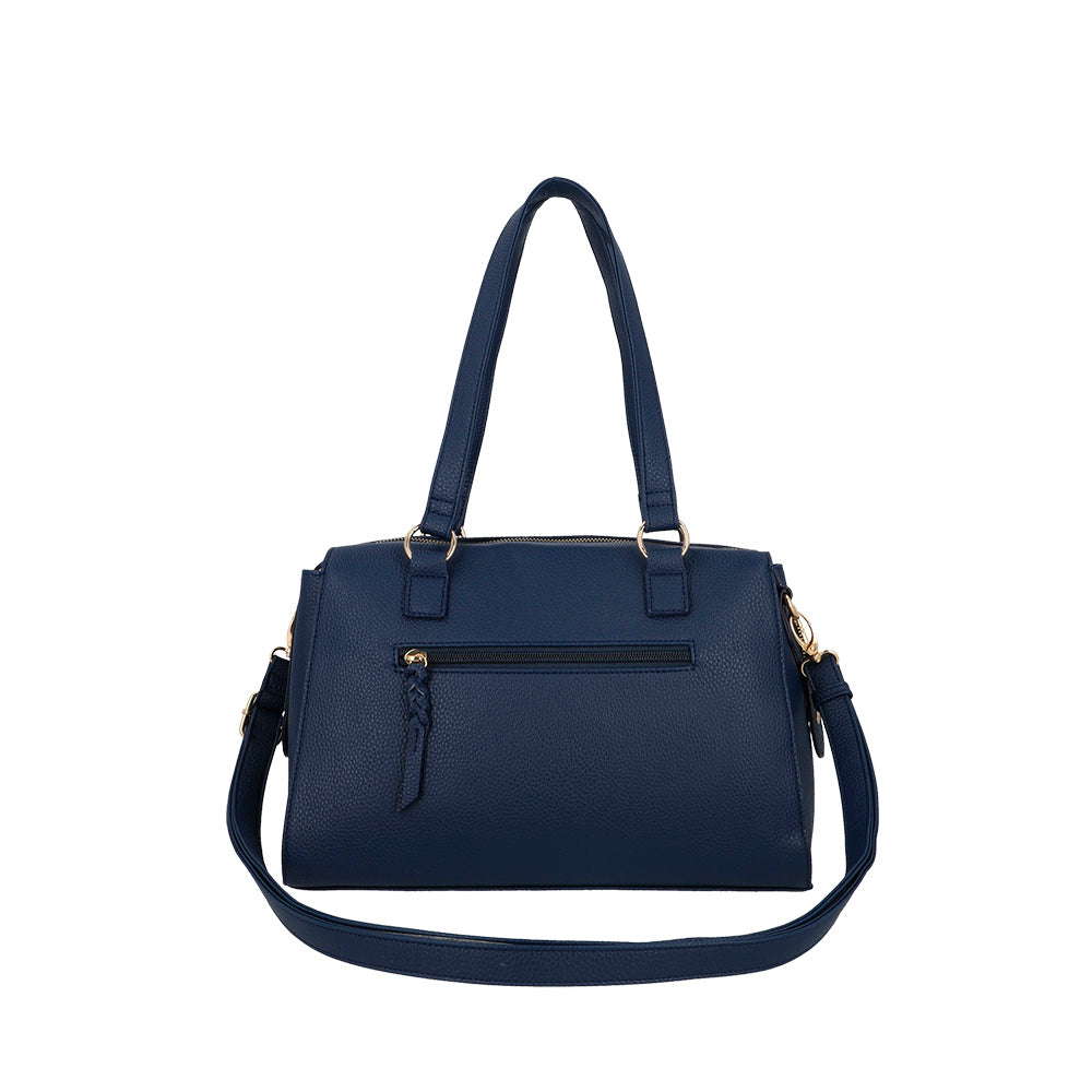 CARTERA DE MANO IBIZA FW25 AZUL L