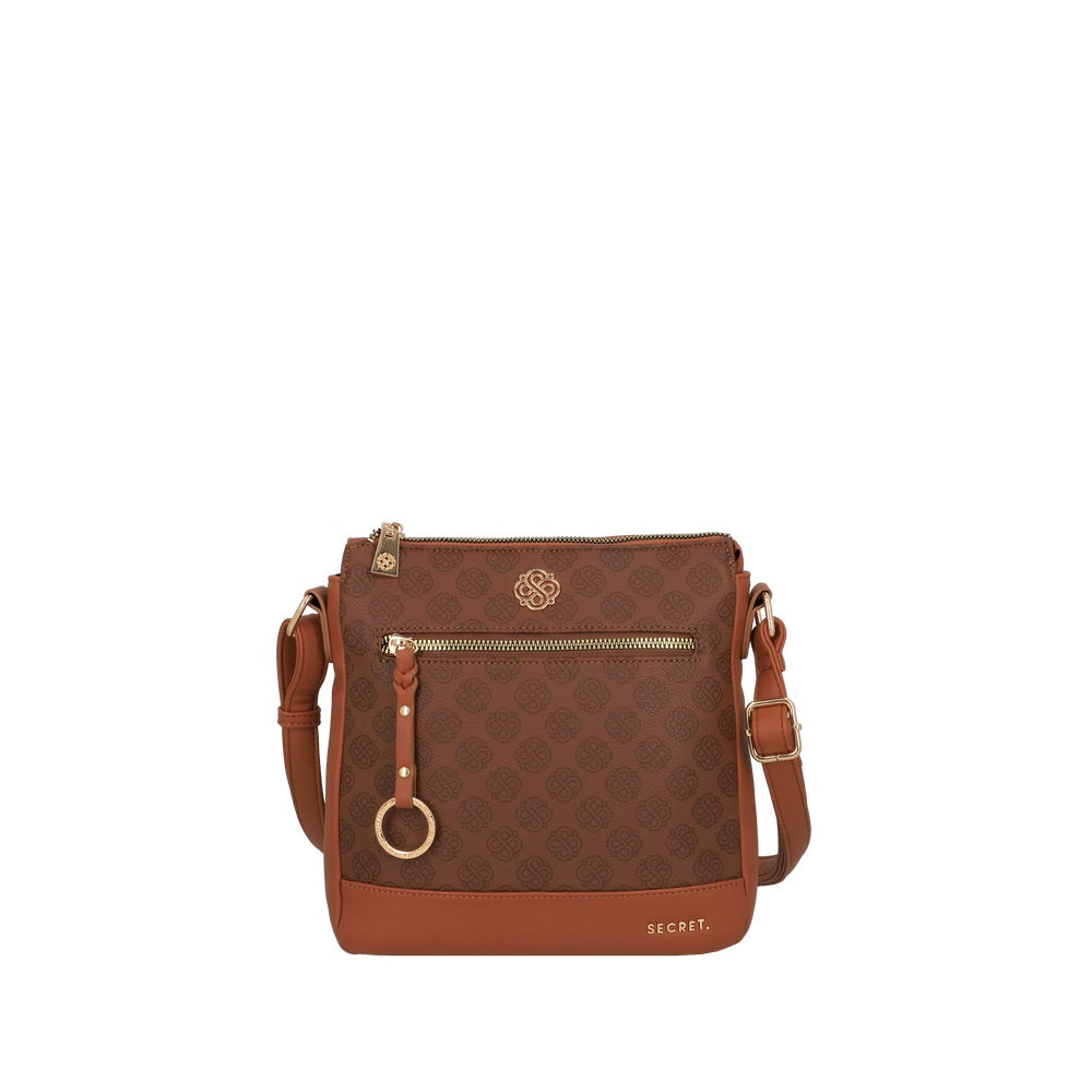 BANDOLERA AVIGNON FW25 CAFÉ M
