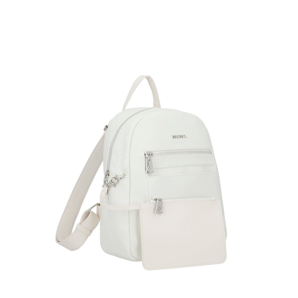 BACKPACK M GRECIA SS25 BLANCO