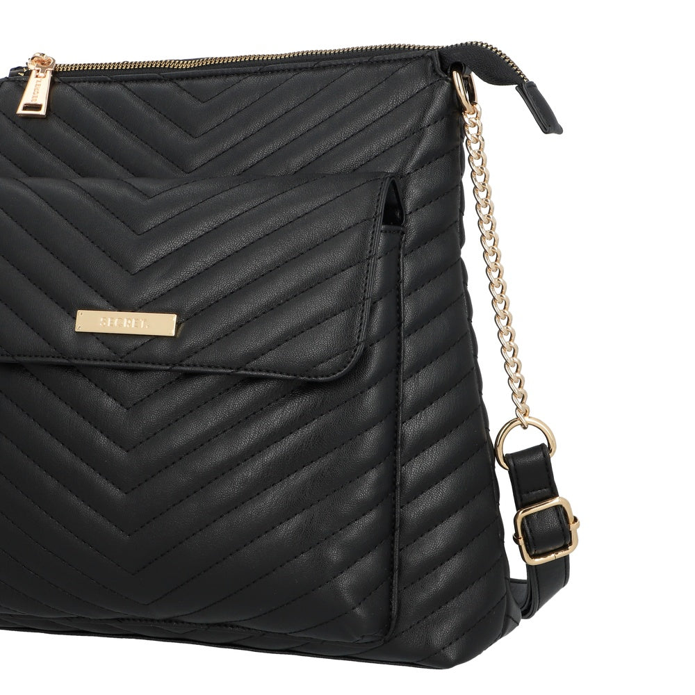 BANDOLERA VERSALLES FW25 NEGRO M