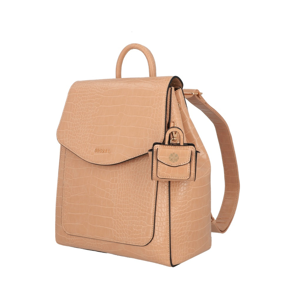 MOCHILA BUCAREST FW25 TOSTADO L