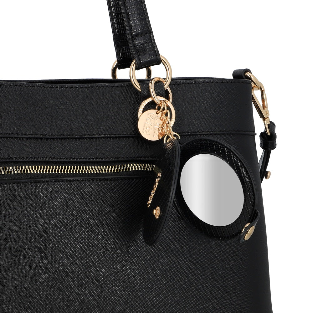 TOTE ALBACETE FW25 NEGRO L