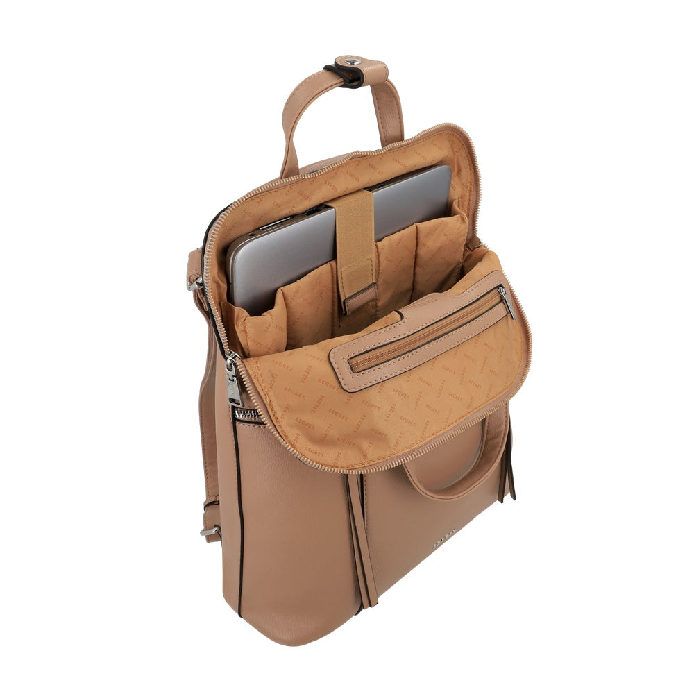 MOCHILA PARA NOTEBOOK PALME SC6 TOSTADO XL