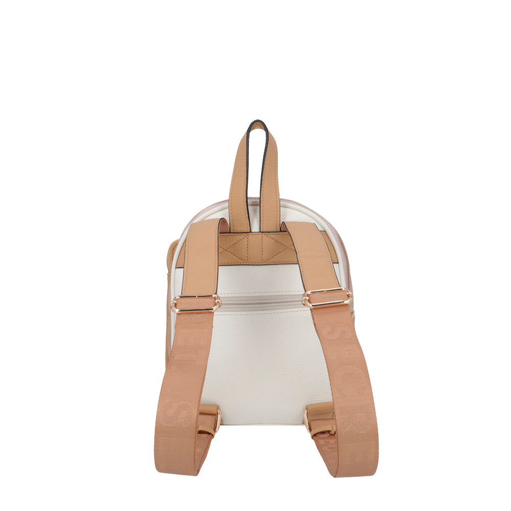 Mochila Glasgow blanca pequeña