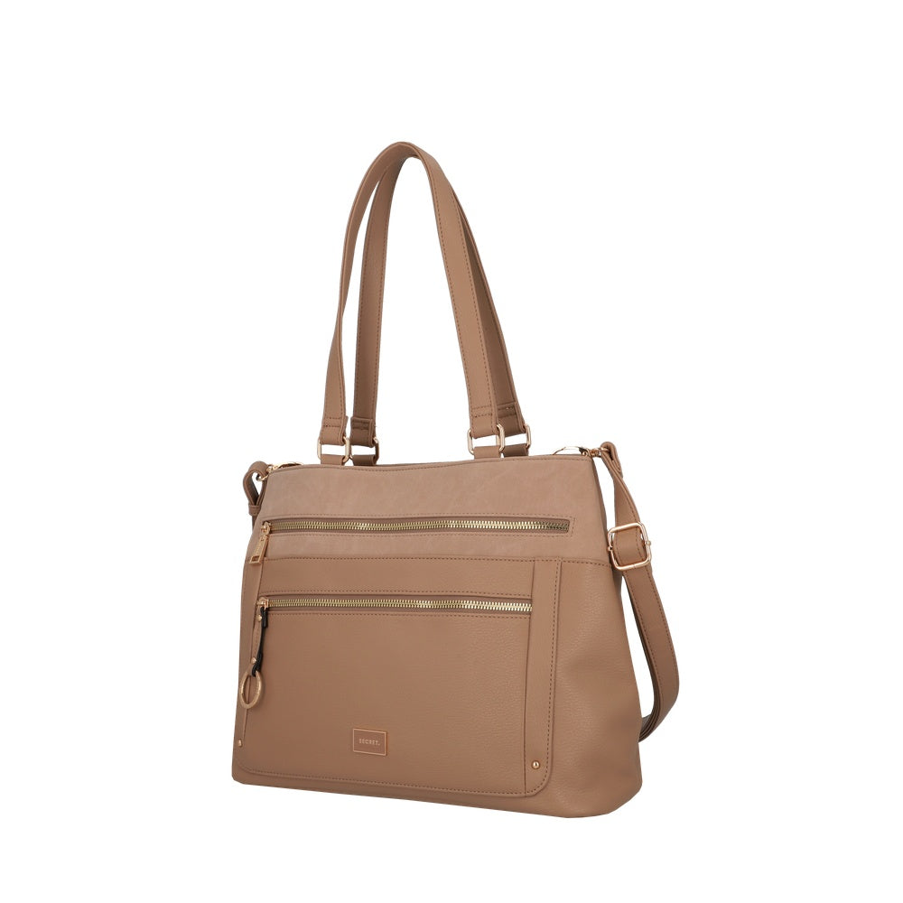 TOTE LOURDES FW25 TOSTADO L