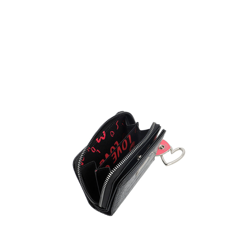 BILLETERA LOVE FW25 NEGRO S