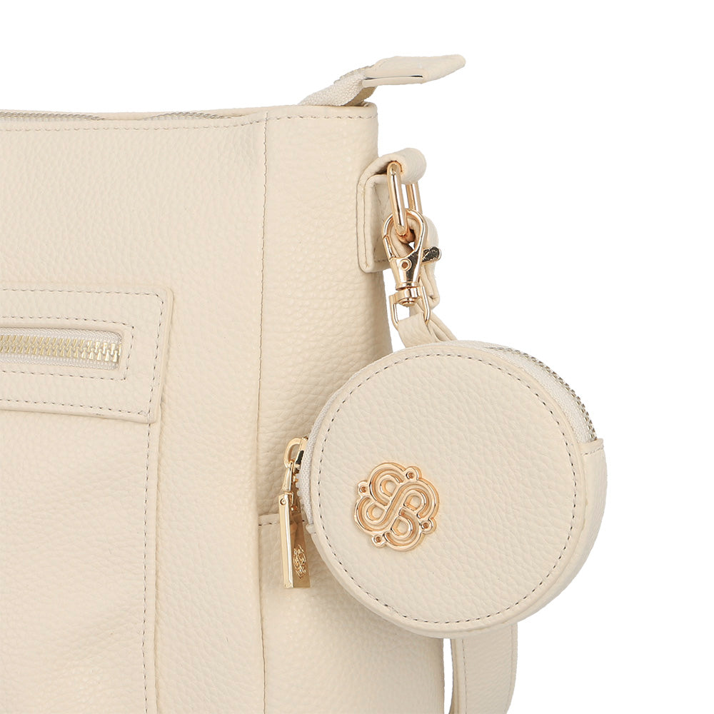 BANDOLERA IBIZA FW25 BEIGE M