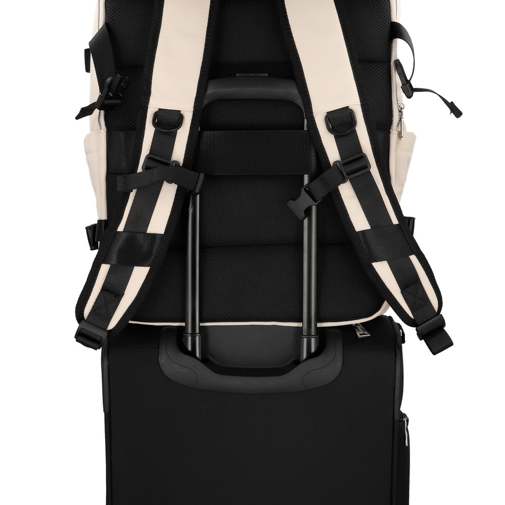 MOCHILA DE VIAJE CANDELARIA SC6 BEIGE XL