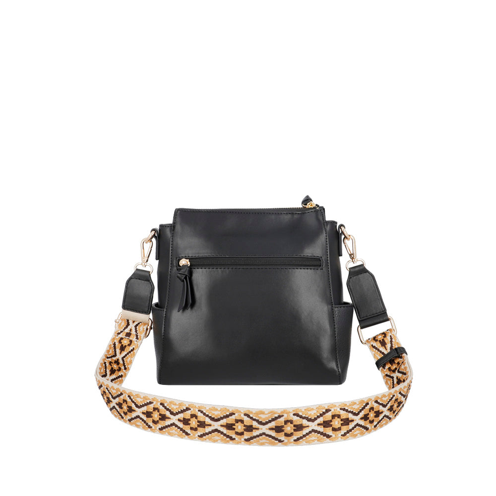 BANDOLERA MARRUECOS SS25 NEGRO M
