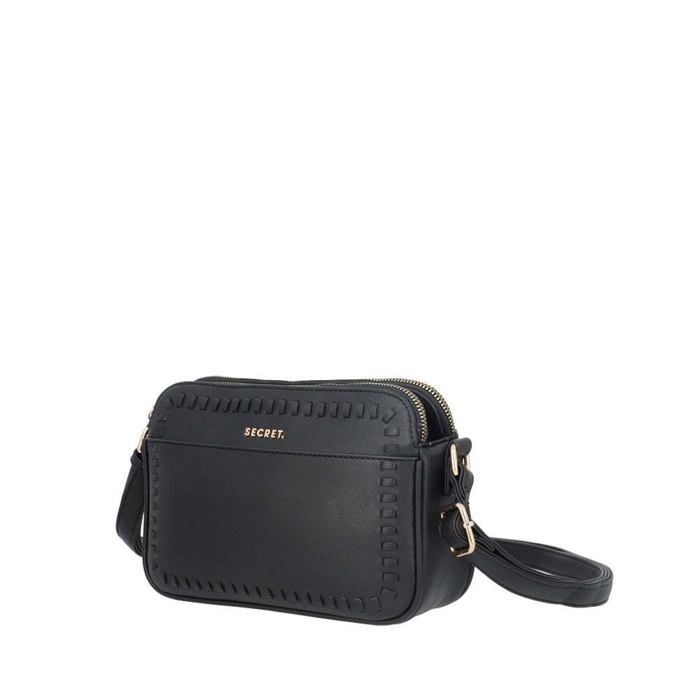 BANDOLERA MONACO SS25 NEGRO S
