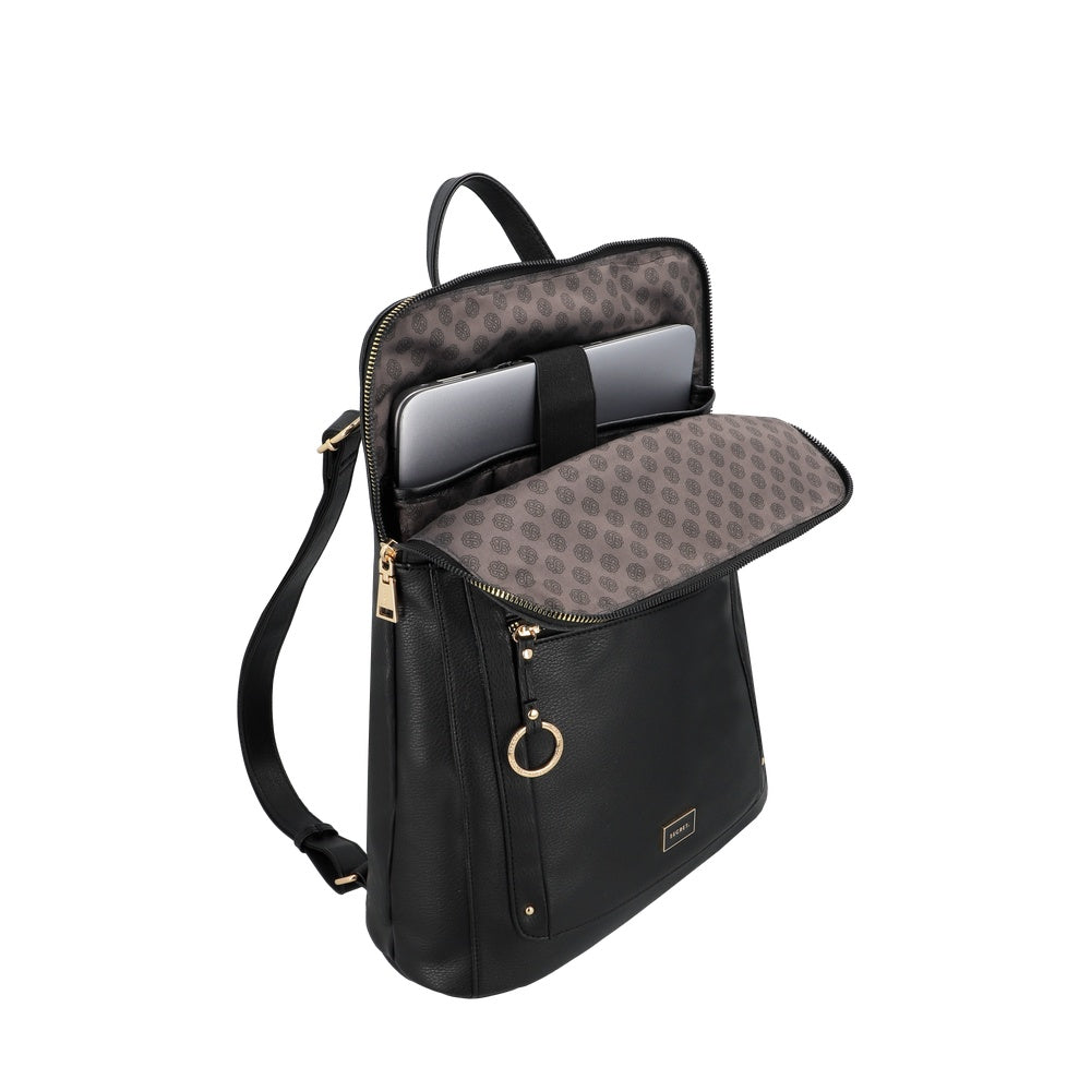 MOCHILA PARA NOTEBOOK LOURDES FW25 NEGRO XL