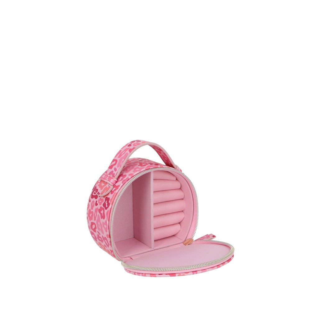 JOYERO VALLETTA SC6 LEOPARDO ROSA ÚNICO
