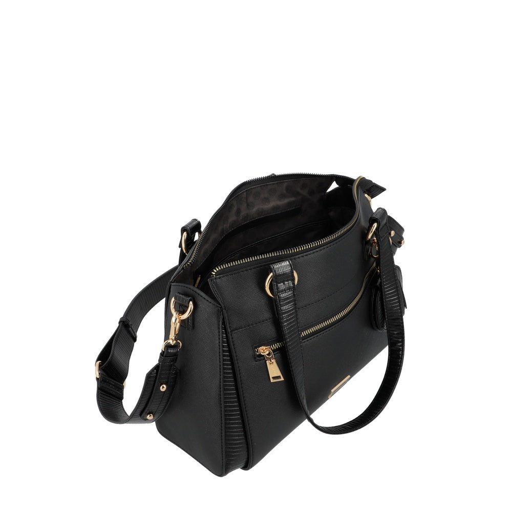 CARTERA DE HOMBRO ALBACETE FW25 NEGRO L