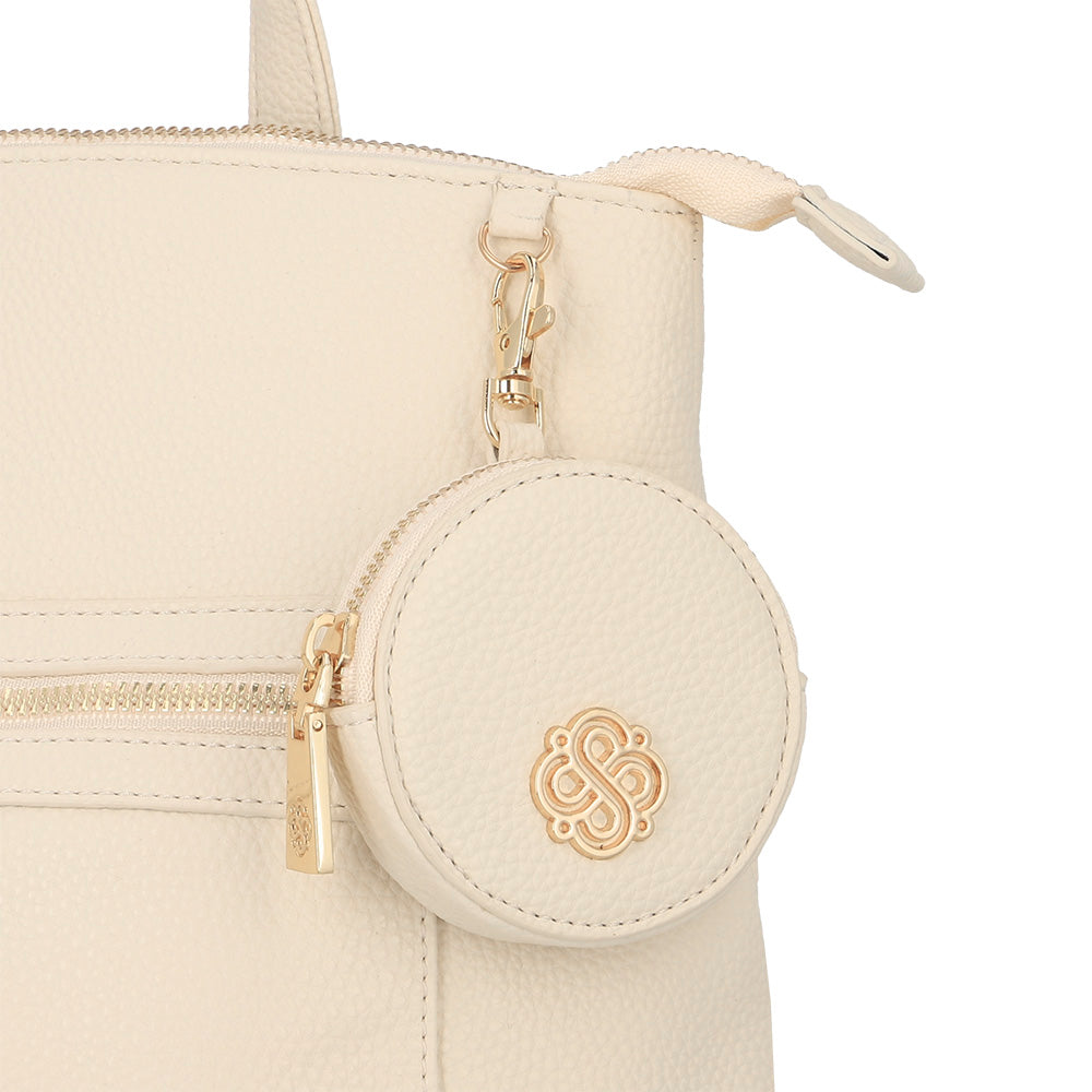 MOCHILA IBIZA FW25 BEIGE M