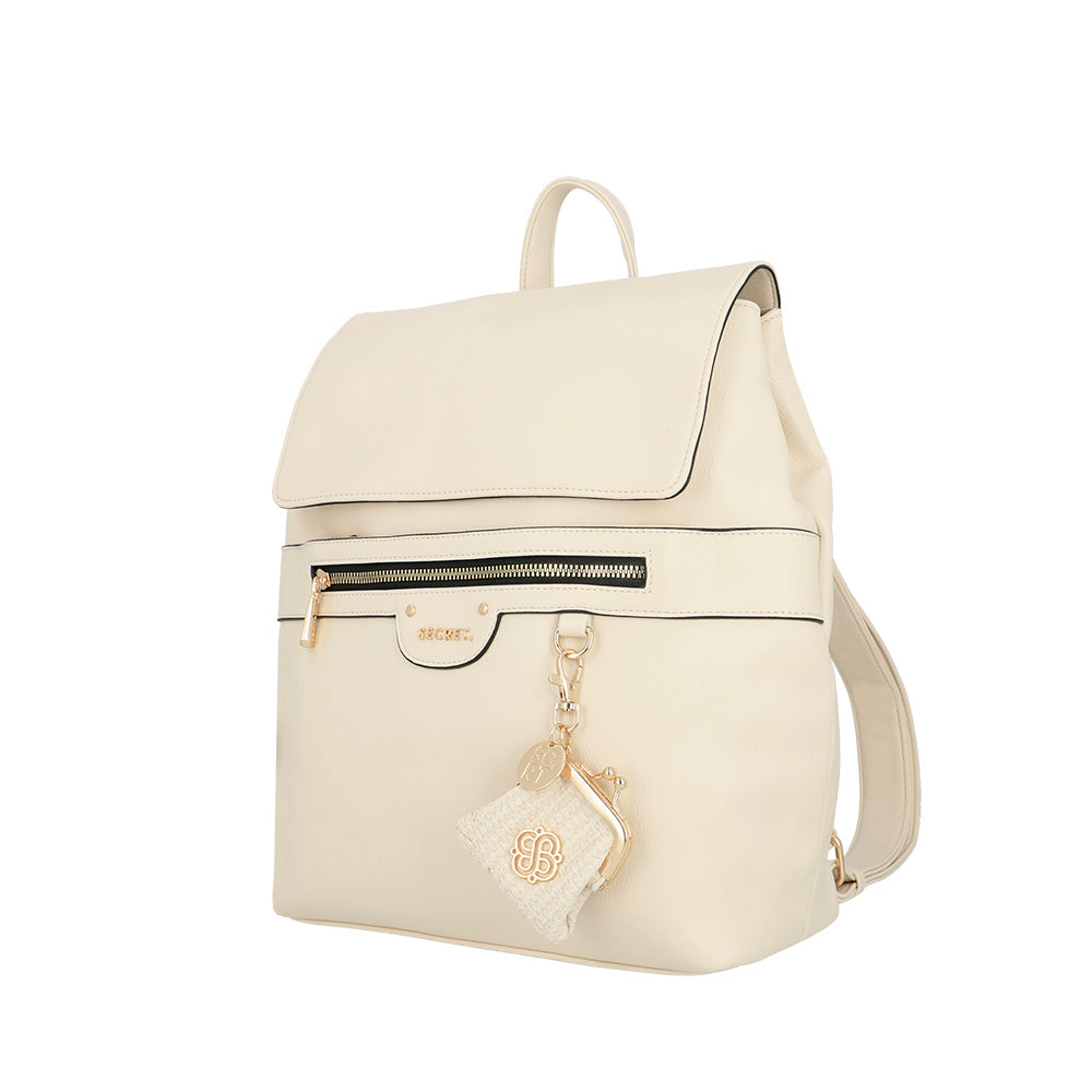 MOCHILA LISSE FW25 BEIGE L