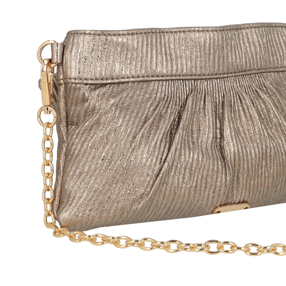 CARTERA DE FIESTA FETE SC6 DORADO/BRONCE S
