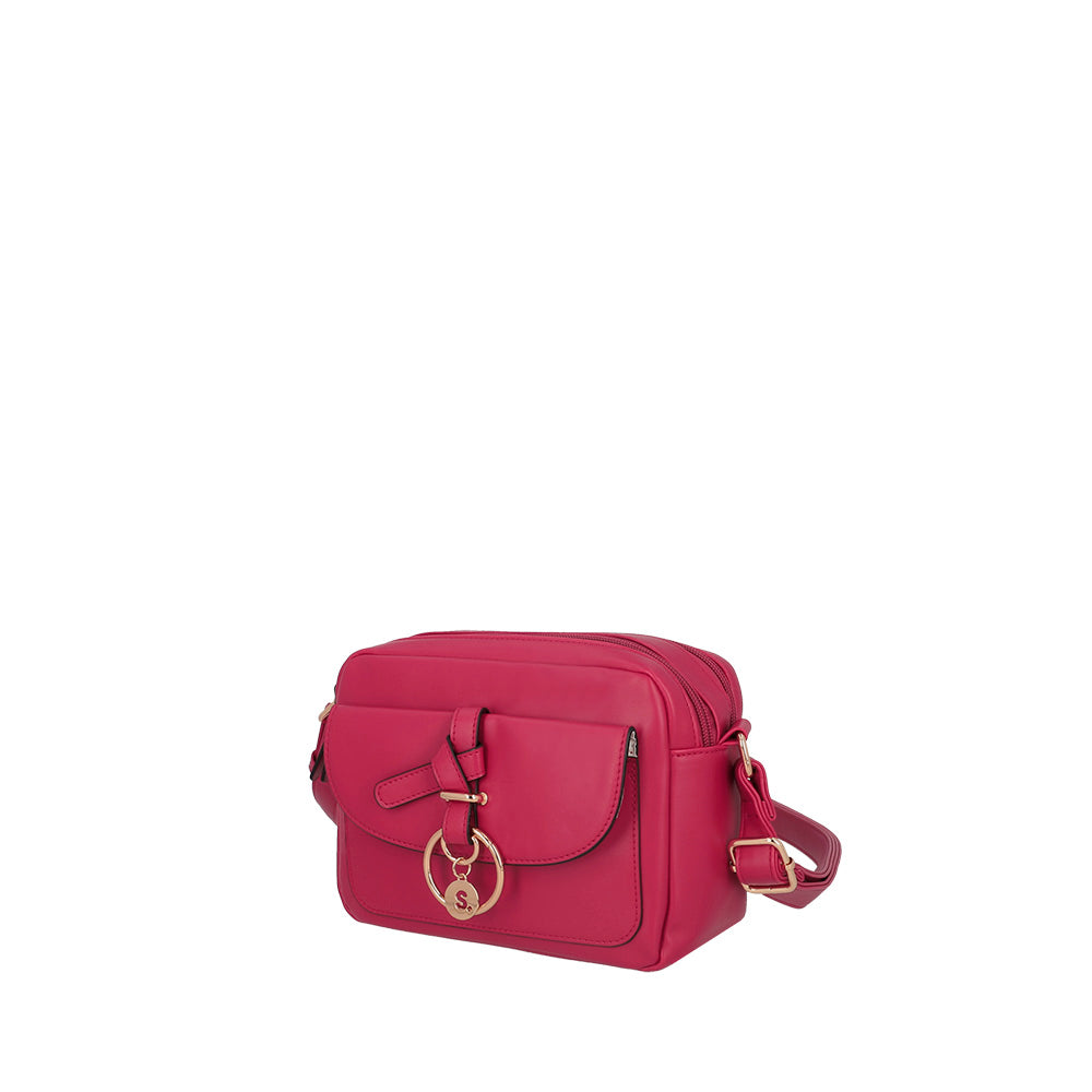BANDOLERA MANTUA FW25 FUCSIA S