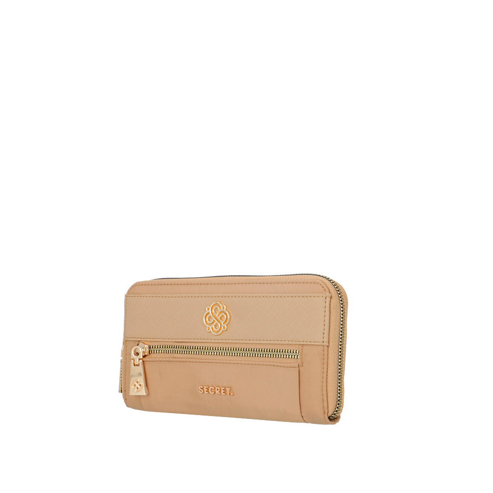 Billetera Zurich beige