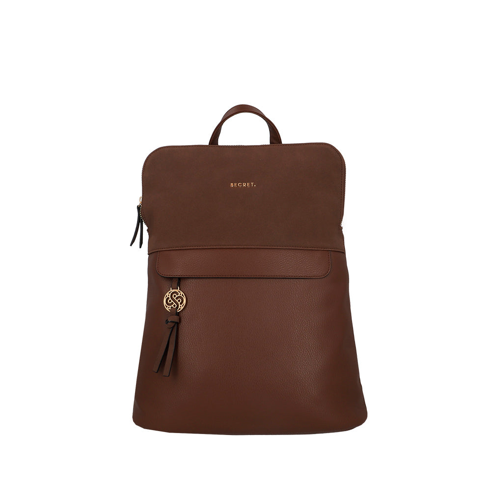 MOCHILA PARA NOTEBOOK LAURENS FW25 CAFÉ XL