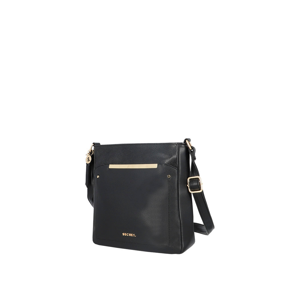 BANDOLERA PADUA FW25 NEGRO M 