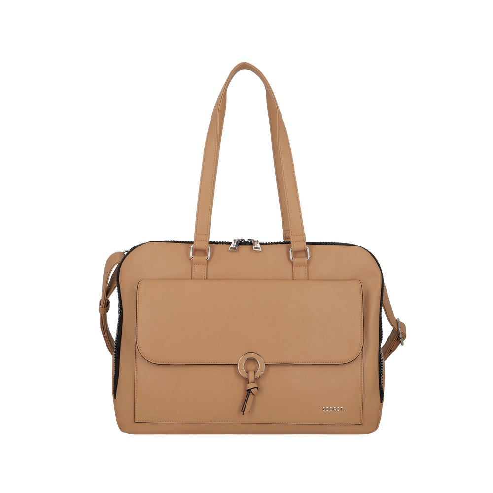 CARTERA PARA NOTEBOOK SEVILLA FW25 TOSTADO L