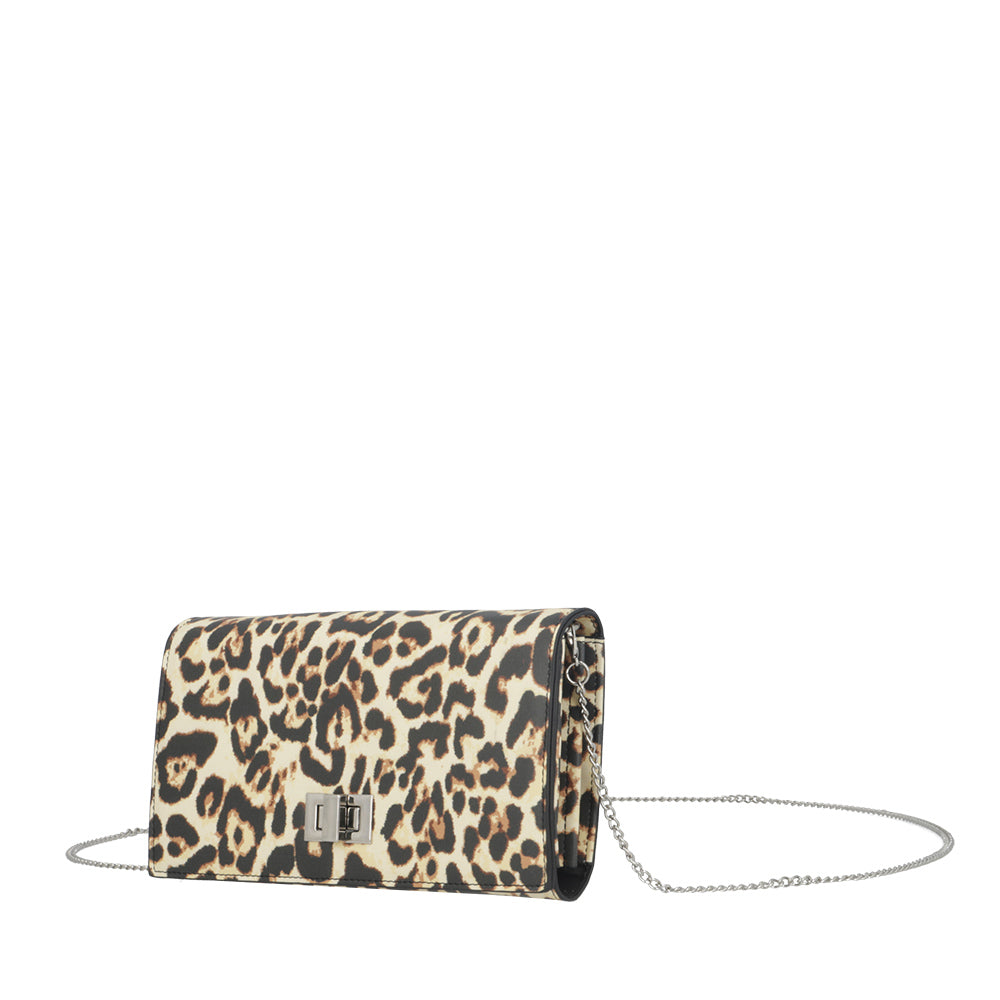 CROSS BAG XS + BELT CHARLOTTE SS25 LEOPARDO