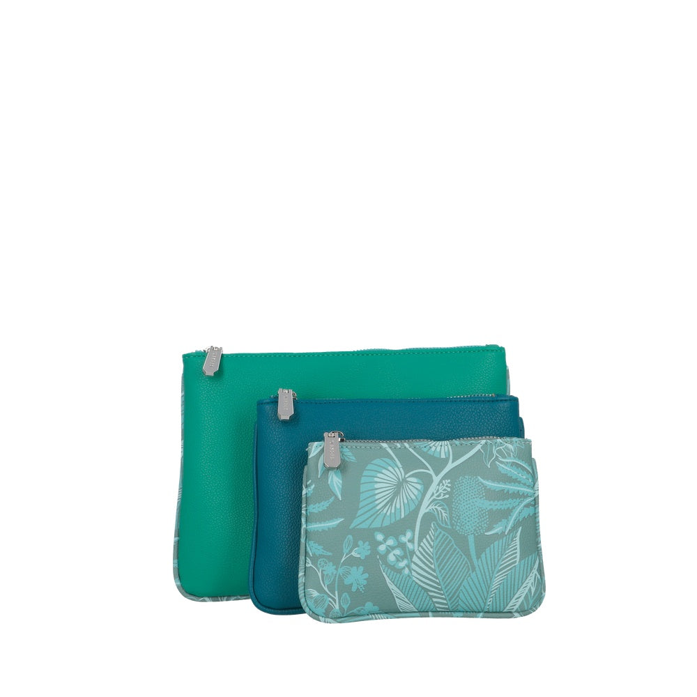SET 3 COSMETIQUEROS MIAMI FW25 VERDE TU